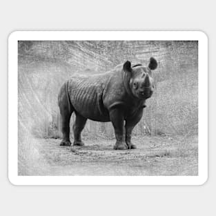 Strong Rhino Sticker